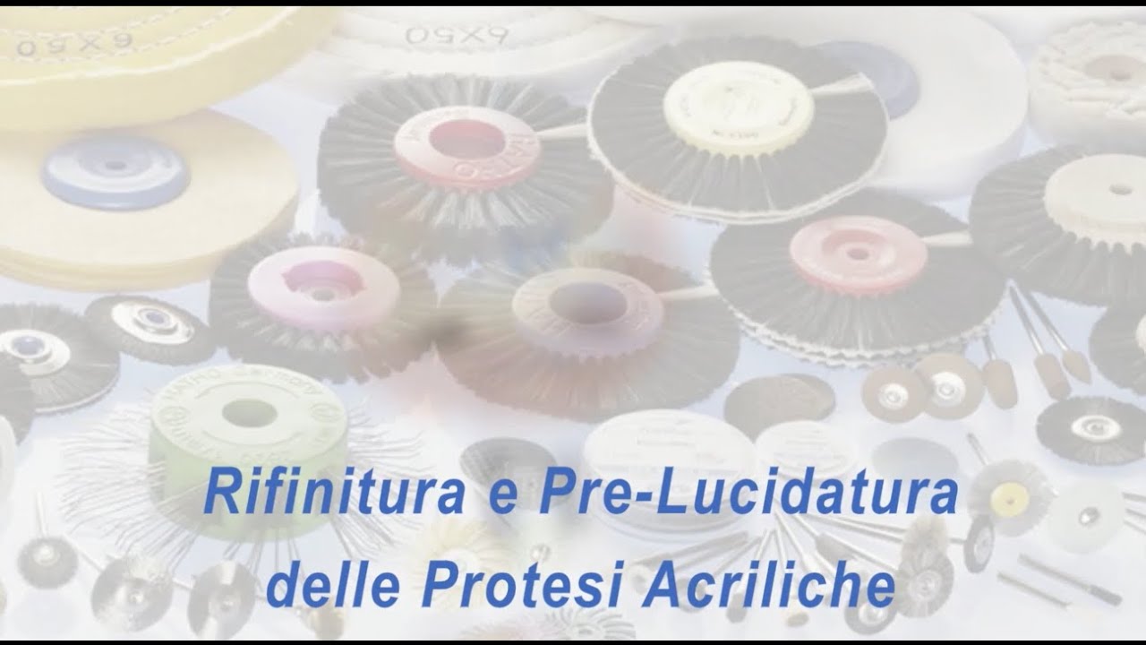 HATHO Rifinitura e Pre Lucidatura delle Protesi Acriliche (Versione italiana)