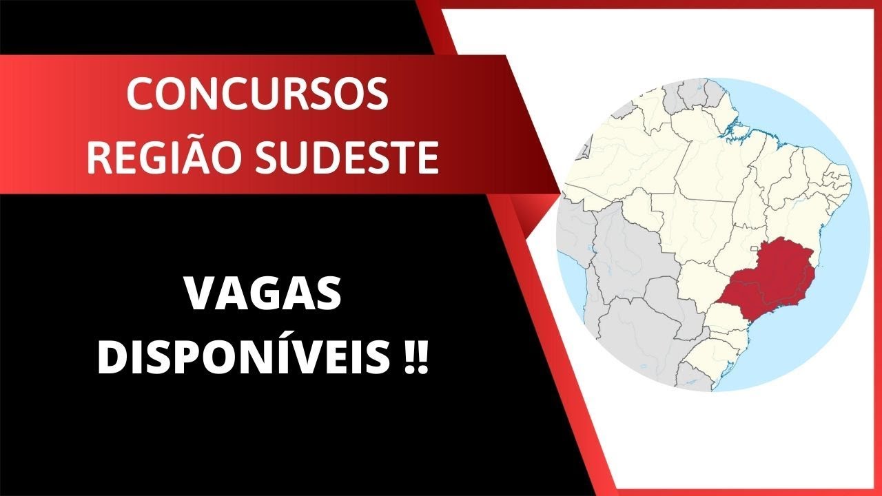 Concurso P&uacute;blico Dispon&iacute;vel Para Regi&atilde;o Sudeste 【PCI Concurso】