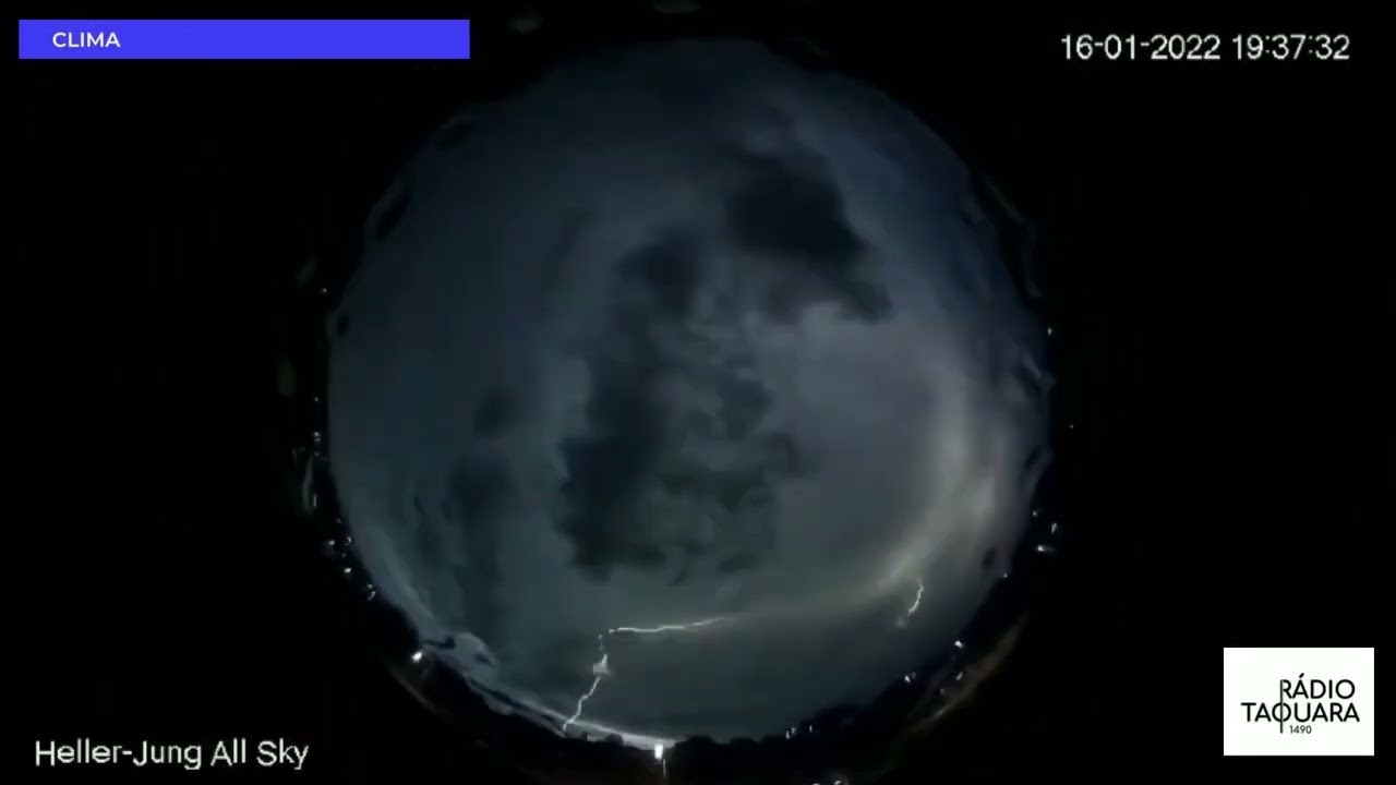Taquara registra temperatura de 40,4&ordm; e acaba com temporal