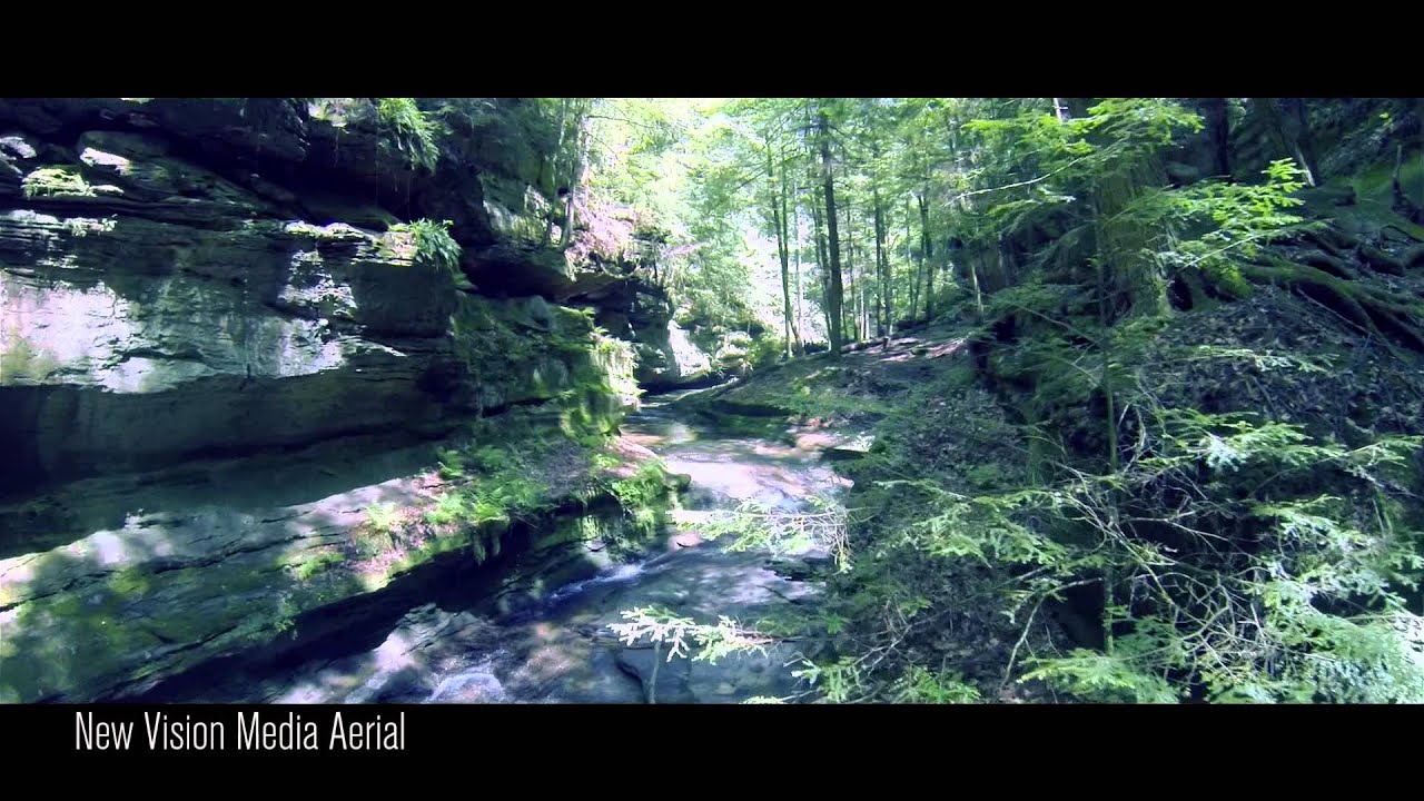 Old Man's Cave Aerial