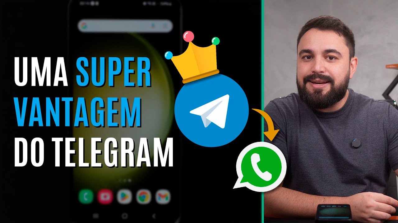 ESSA É A PRINCIPAL DIFERENÇA ENTRE O TELEGRAM E O WHATSAPP