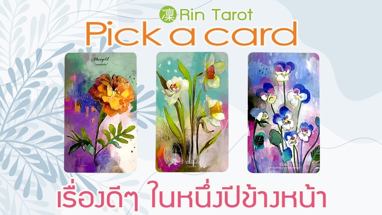 Pick a Card เรื่องดีๆในหนึ่งปีข้างหน้า พลังงานของปีหน้าจะเป็นอย่างไร จะมีอะไรดีๆเกิดขึ้นกับชีวิตบ้าง