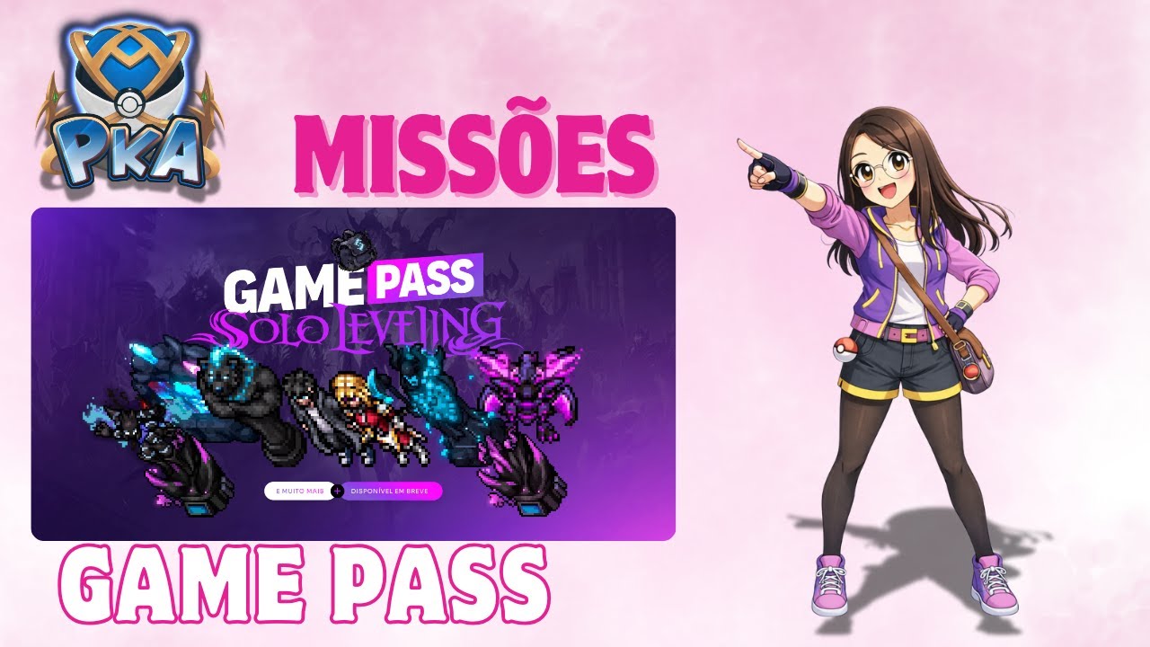 RUSHANDO O GAME PASS!🔥 FAZENDO MISSÕES NO PKA