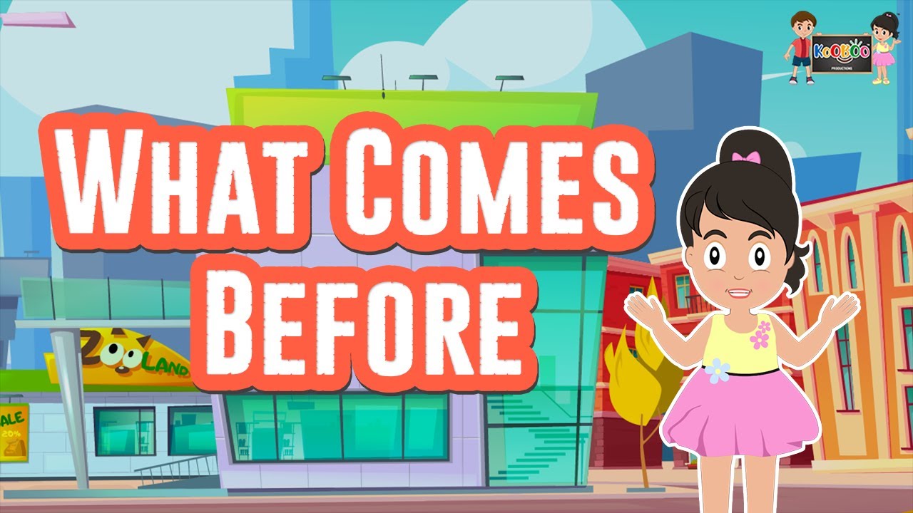 What Comes Before | Maths Concept For Kids | KooBoo | Before Numbers |  English Kids Learning