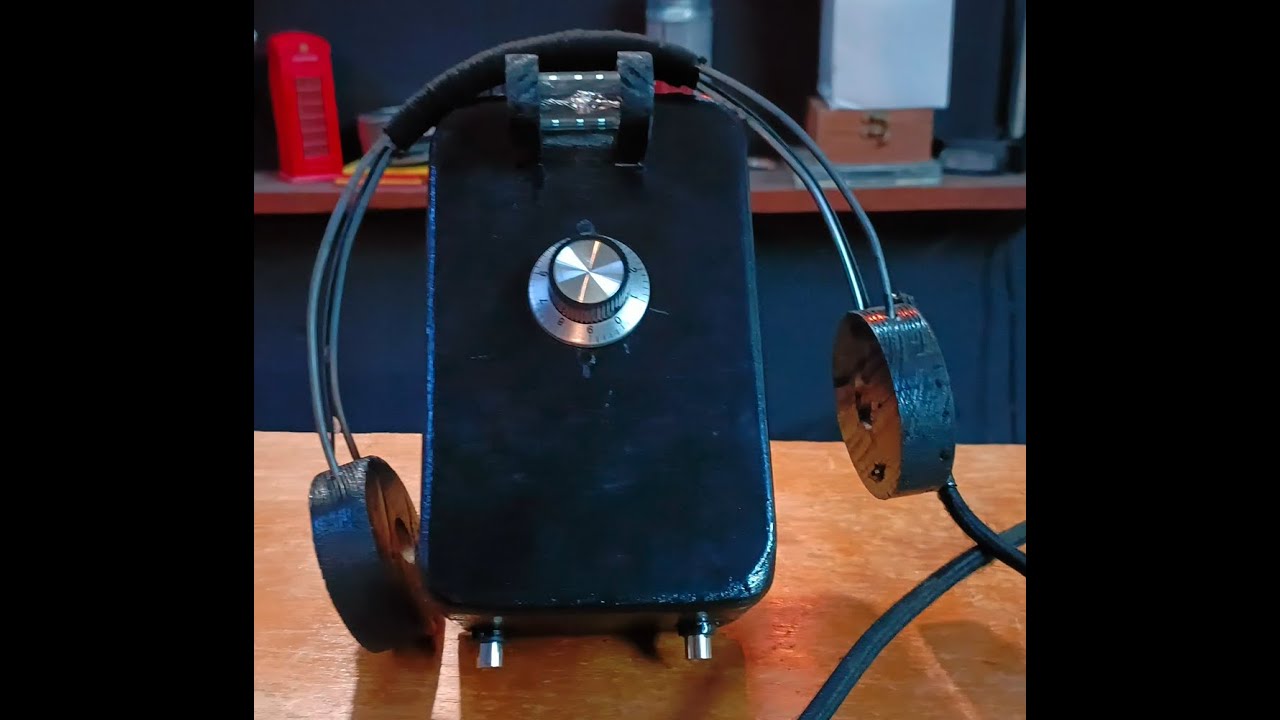 Starlink from 30's - The Detefon - crystal radio receiver