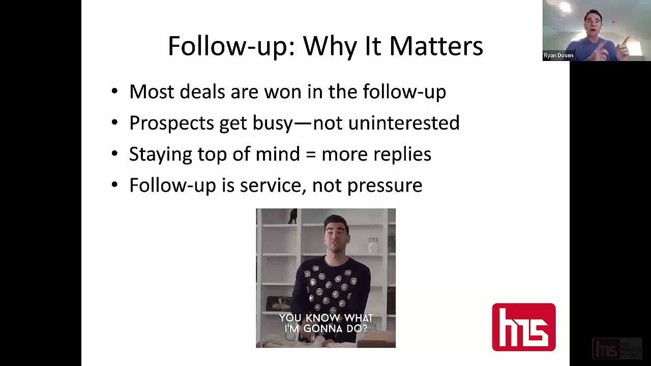 Smarter Sales, Part 5: The Follow-Up Formula — Staying Top of Mind Without Being Pushy