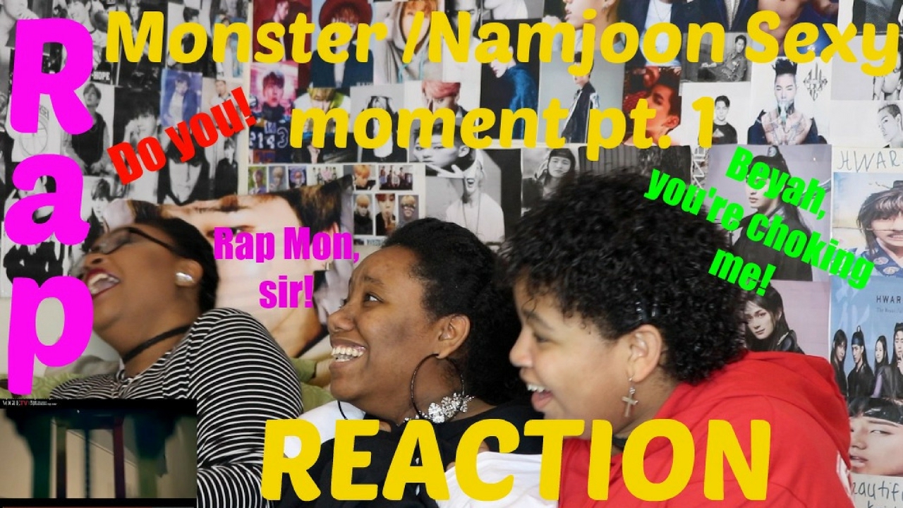 Rap Monster / Namjoon sexy moment pt. 1 REACTION
