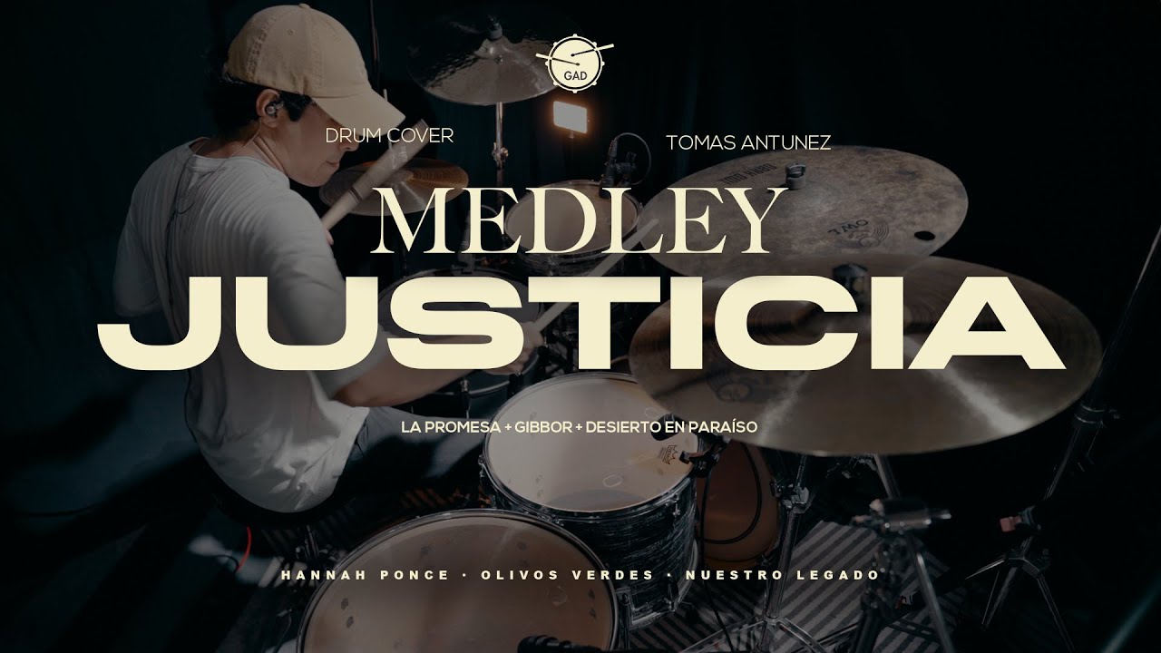 Medley Justicia · Hannah Ponce · Olivos Verdes · Nuestro Legado - Cover Bateria