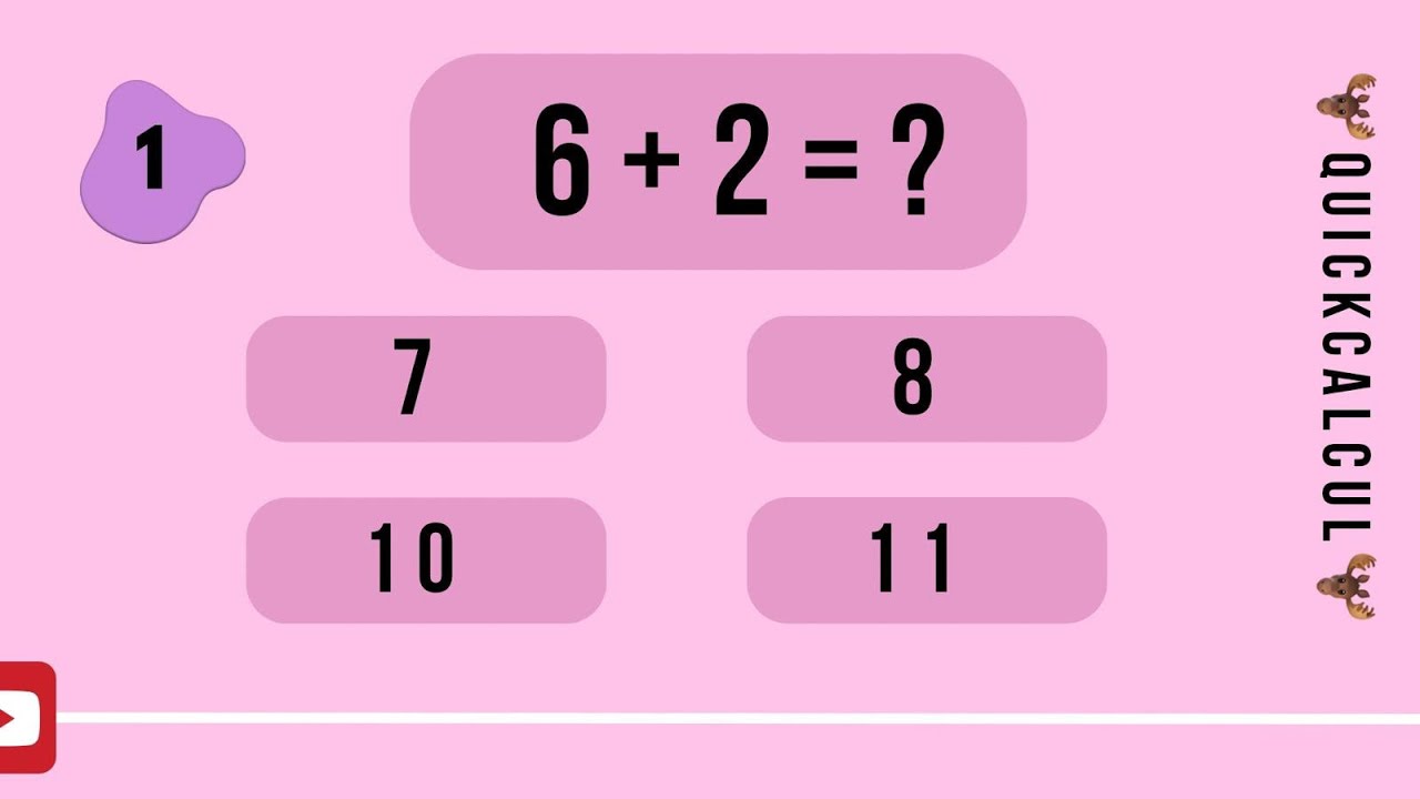 20 quick addition for kids (& Adults!) Practice with QuickCalcul