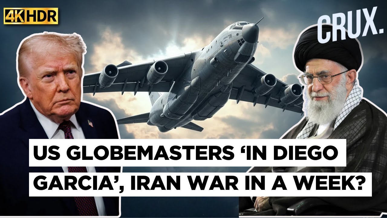 Iran To Attack US Warship? Khamenei ‘Says Show No Mercy’ As US C-17s ‘Reach Diego Garcia’ | 4K