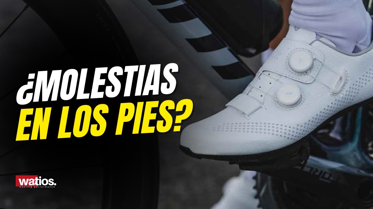 CICLISTA, ELIMINA MOLESTIAS EN TUS PIES