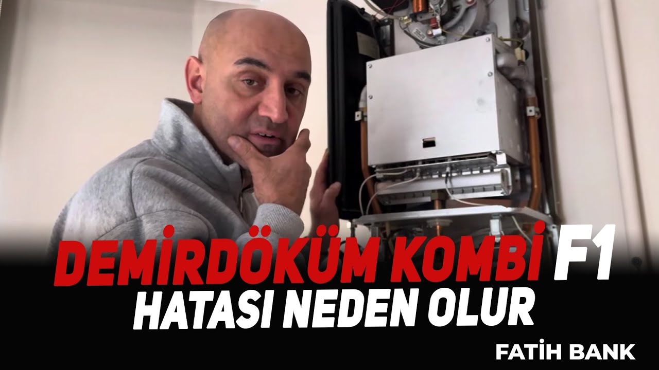 Demirdöküm Kombi F1 Hatası - Arızası Neden Olur? #Ankara ☎️ 0542 764 0 178