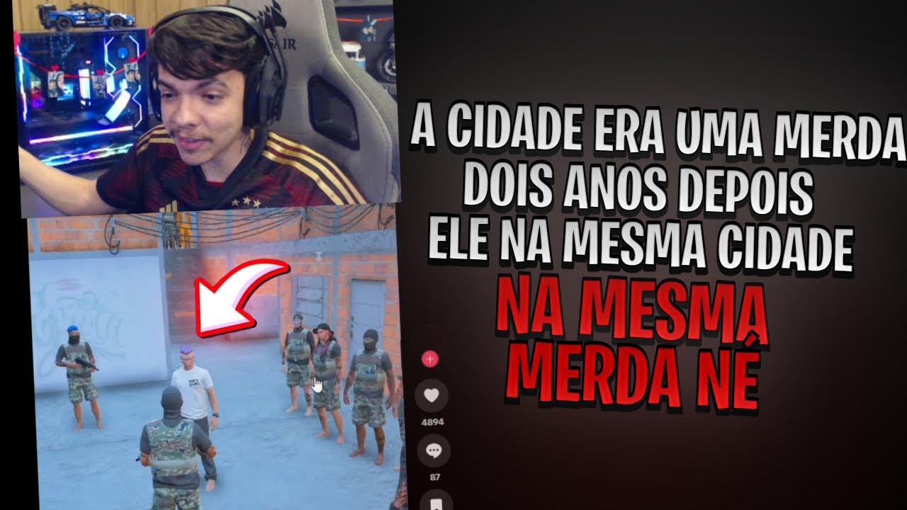 FAC&Atilde;O FALOU MAL DA CIDADE&hellip; E AGORA VOLTOU  | HYPE RP | GTA RP |   🇹🇷