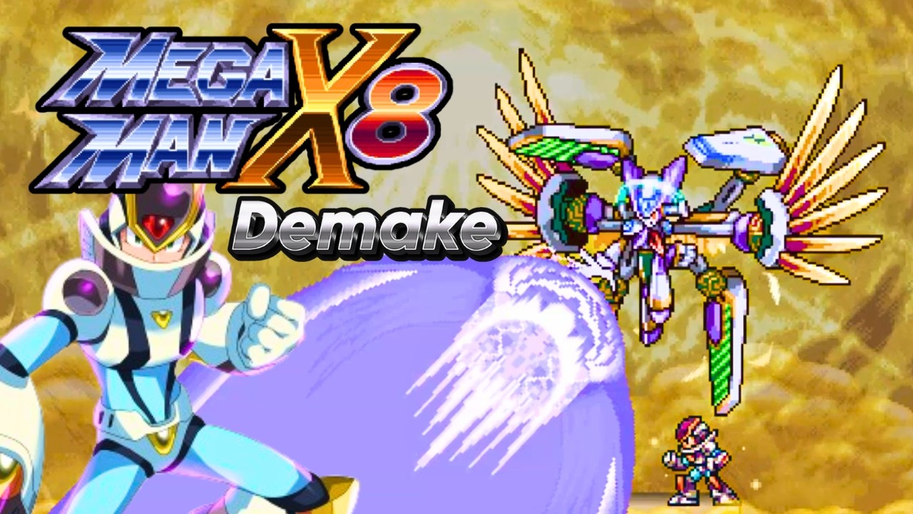 Mega Man X8 Demake 16-bits | GAMEPLAY 100% até Zerar | Todas as Armaduras e Chefes Secretos
