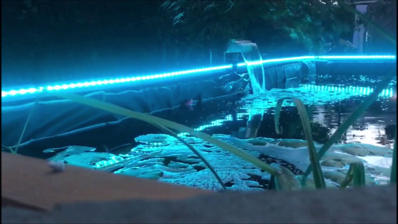 Vijver Met Led Verlichting