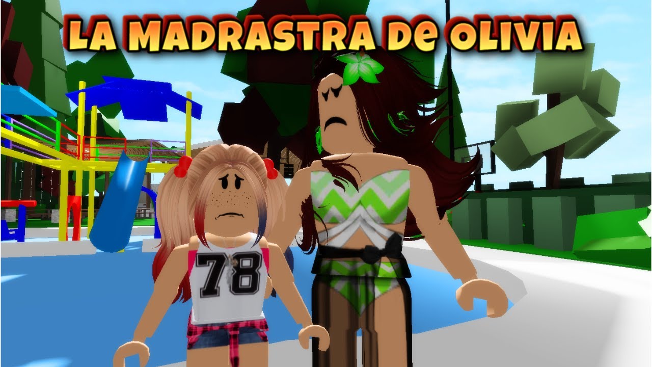 LA MADRASTRA DE OLVIA 😟😞HISTORIA ROBLOX BROOKHAVEN