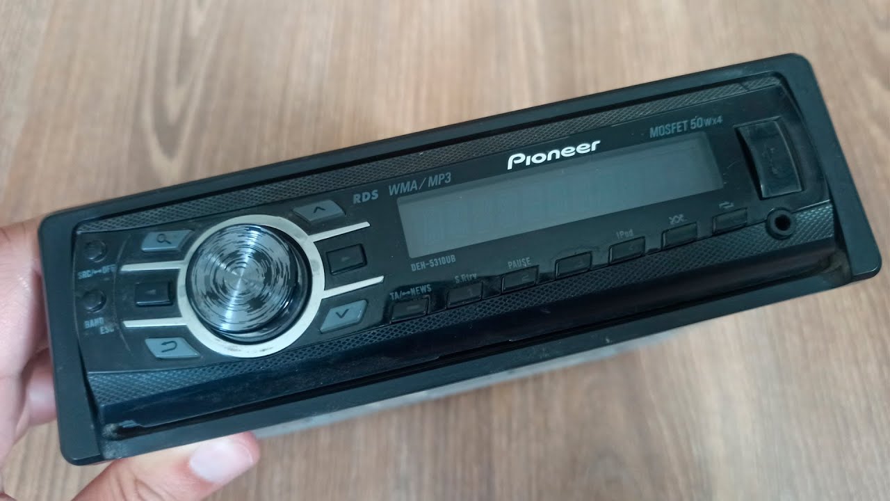 Разборка, чистка, дефектовка, подготовка к работе магнитолы Pioneer DEH-5310UB