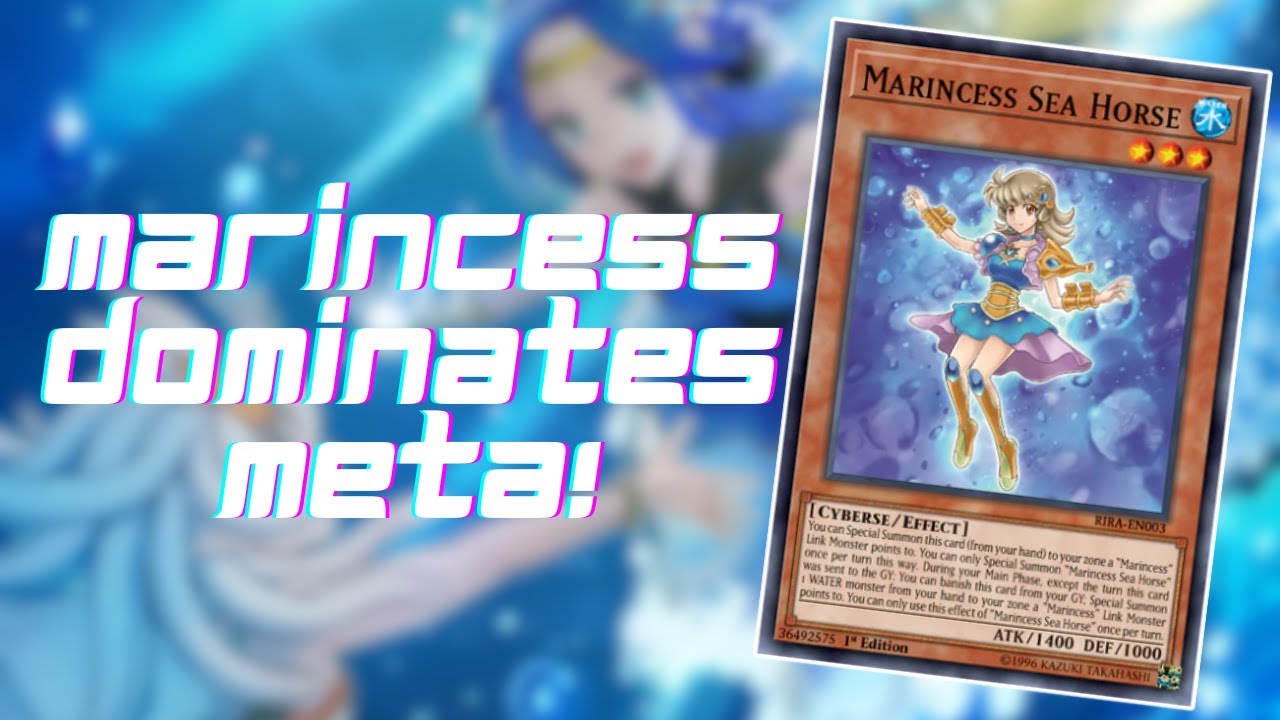MARINCESS DECK! One-Card Combo & Tower Lock | Yu-Gi-Oh! Master Duel