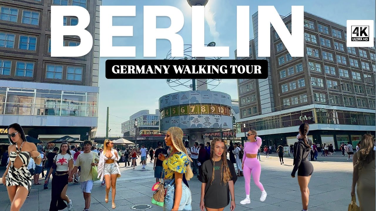 BERLIN-GERMANY 🇩🇪 4K Summer Walking Tour ☀️ 2025 - Mitte