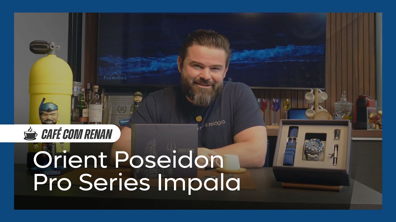 Café com Renan | Orient Poseidon Pro Series | Relojoaria Impala