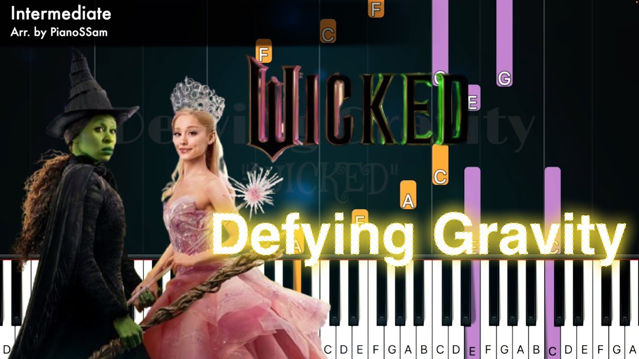 [Intermediate] Defying Gravity - Wicked | Piano Tutorial