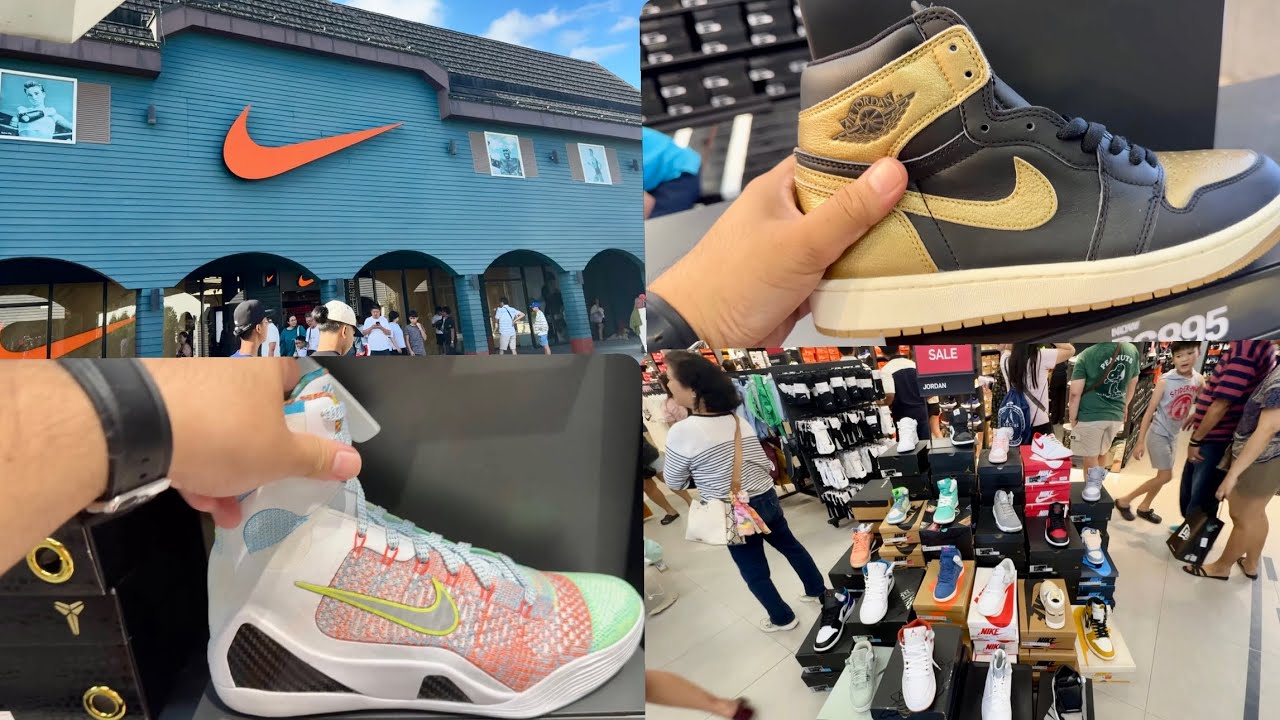 NIKE OUTLET AT ACIENDA DESIGNER OUTLET | SALE?!?!