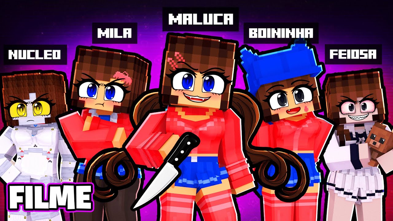 MIIKA está DENTRO do JOGO MISIDE com o CRUSH - FILME no Minecraft ◂Miika▸
