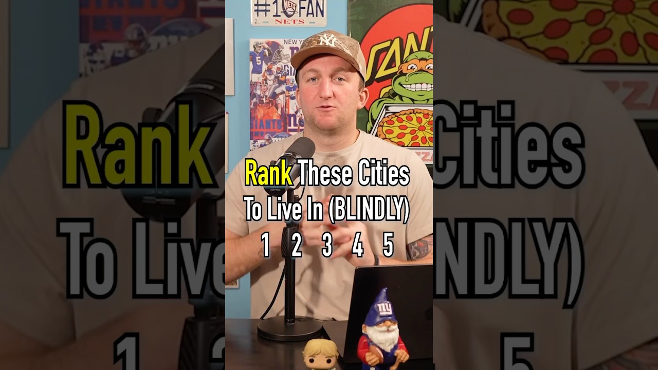 Ranking Cities To Live In Blindly! Which Is Best? #shorts #city #life #live #rank #travel
