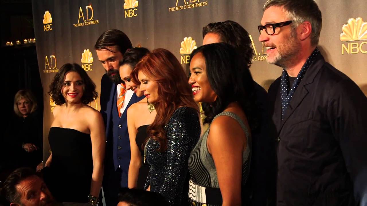A.D. The Bible Continues: Cast Arrivals at the Premiere Party | ScreenSlam