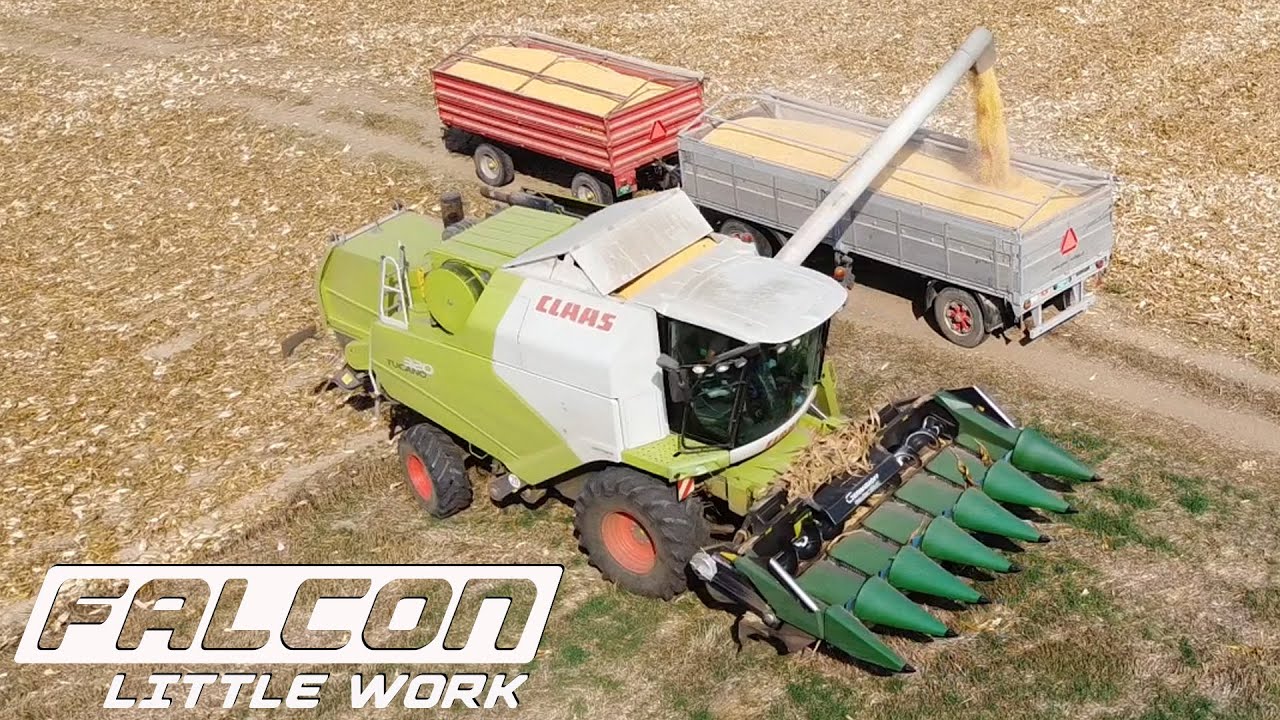 Zetva kukuruza 2021 CLAAS 320 Tucano - John Deere 6620