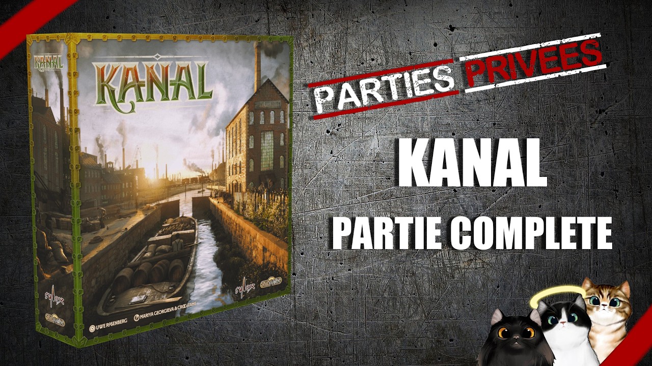KANAL : Partie complète à 2 JOUEURS | Jeu de société