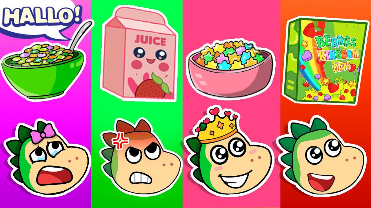 🍎 Roze vs. Groen! 🍏Spike en Sparkle’s Supermarkt! 😨🛒 en Andere Verhalen voor Kinderen van Fire Spike