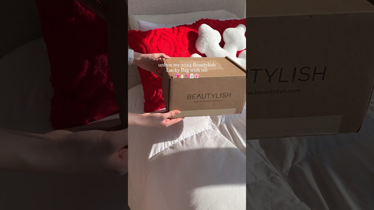 unbox my 2024 Beautylish Lucky Bag w/ me! | qotd: have you ever bought a mystery bag before? 💖🌸🎀