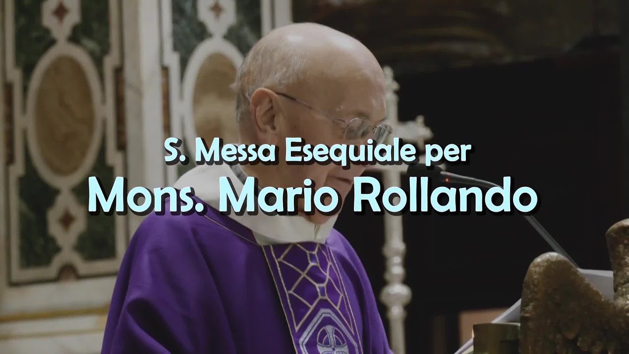 Funerale di Mons. Mario Rollando