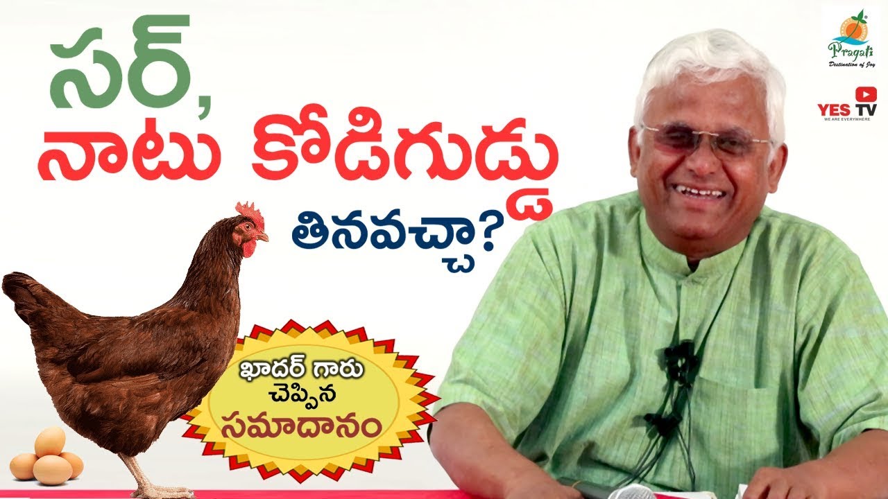 సర్, మేము నాటు కోడిగుడ్డు తినవచ్చా? ఖాదర్ గారు చెప్పిన సమాదానం, Eat Eggs Daily, Dr. khadar YES TV