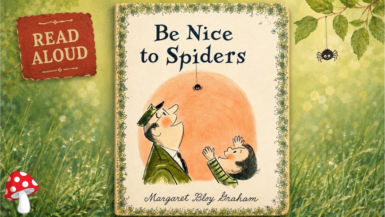 Be Nice To Spiders (Read Aloud books for children) | Spring Storytime Classics Vintage  *Miss Jill
