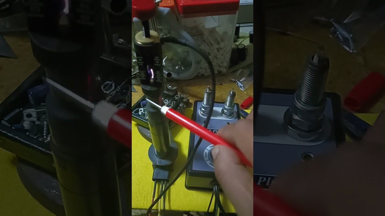 Probador de bobinas y buj&iacute;as