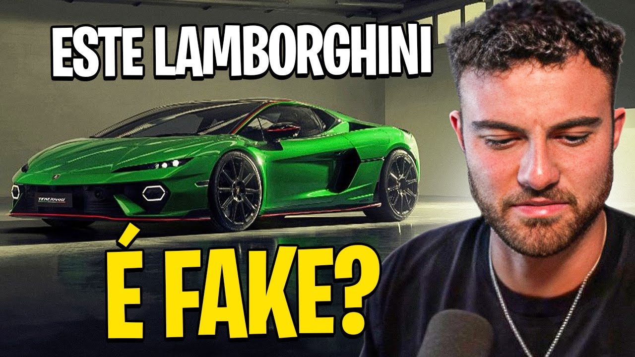 WINDOH REAGE AO NOVO LAMBORGHINI TEMERARIO !