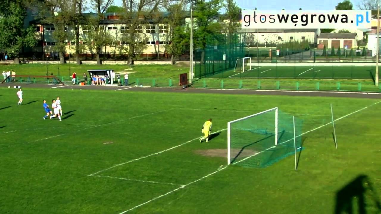 skr&oacute;t meczu Czarni Węgr&oacute;w -  Unin 8:1