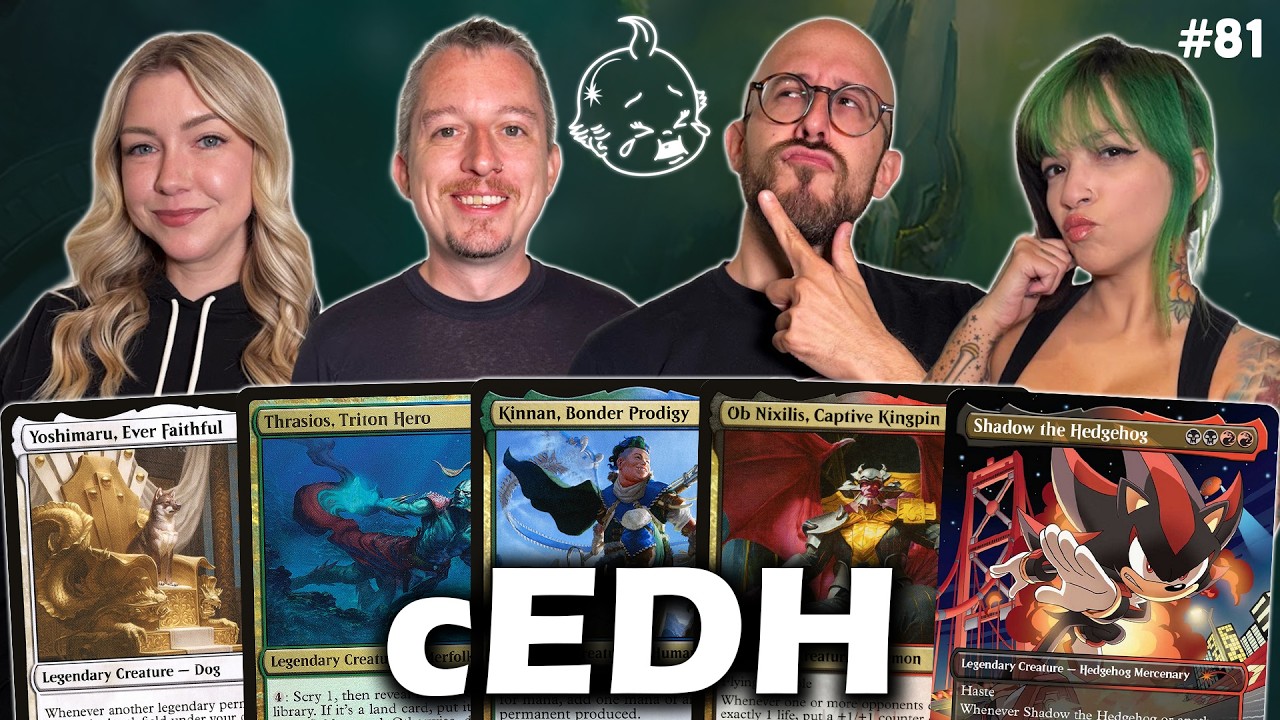 Колоды cEDH PET с Тайлером и Тони! | Yoshimaru/Thrasios | Kinnan | ObNix | Shadow | MTG CEDH GAME...