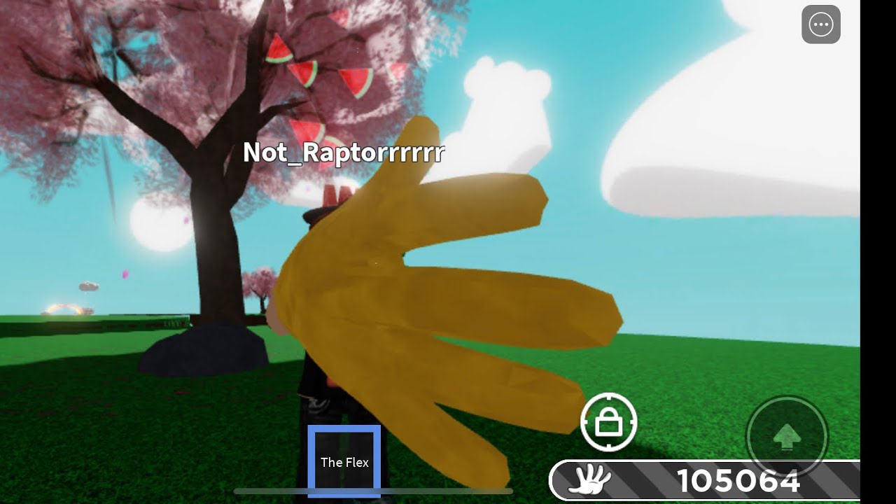 Abusing the flex bc all this support (slap battles)