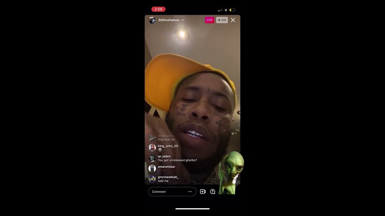 Southside UNLOADED 100 Beats pack on IG LIVE cook up (Young Thug - Slatty beat @42:10) 🔥