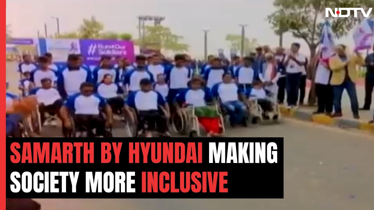 7th Adani Ahmedabad Marathon Promotes Inclusivity With Special Wheelchair Category