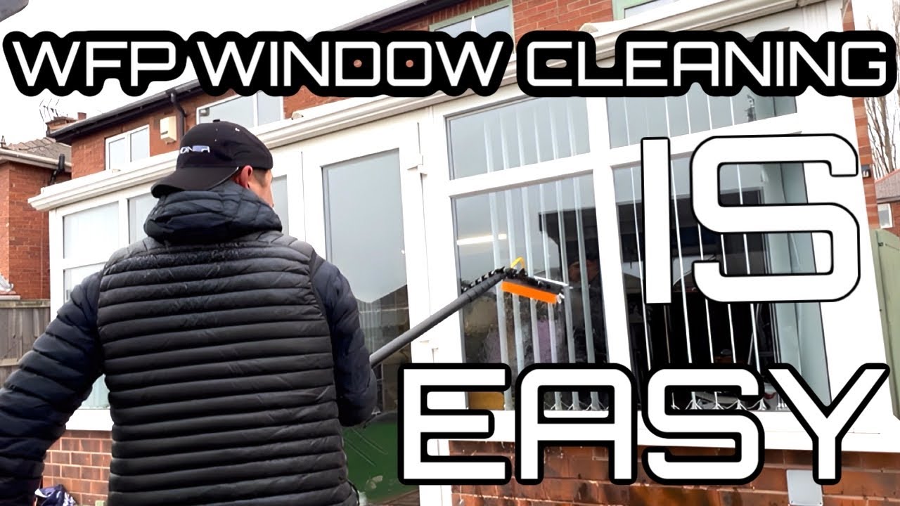 IS water fed pole (WFP ) window cleaning EASY? And can Anyone clean windows?