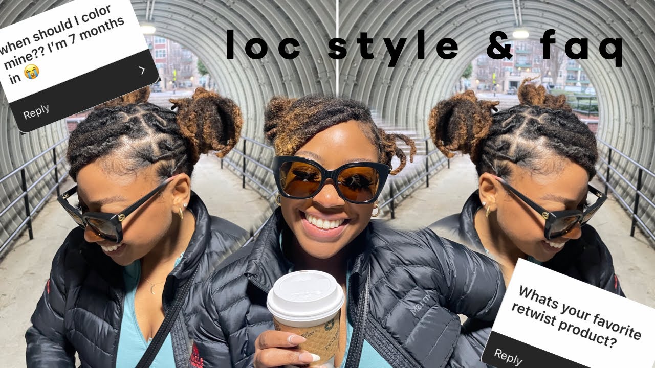 Easy no retwist loc style and faq