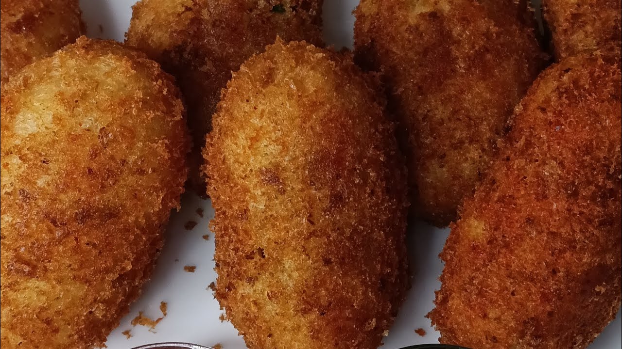 CRISPY POTATO CHEESE BREAD ROLLS 