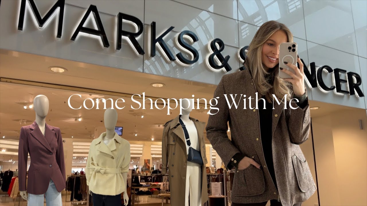 Come Shopping With Me to M&S!? My New In Top Picks & Wardrobe Favourites