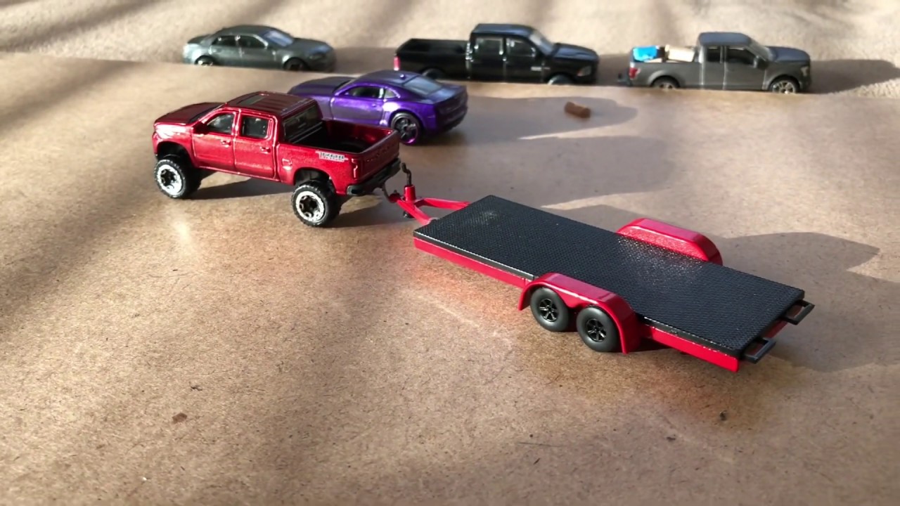 Crafting a Hitch Quick on a Hot Wheels '19 Silverado Trail Boss