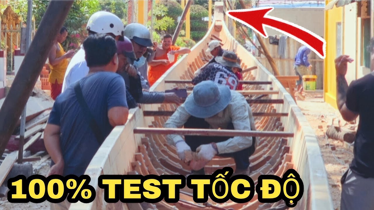🔥 Ghe Ngo Độc Mộc Chùa Bưng Cóc 100% Test Tốc Độ Trên Sông Maspero | Quá Đã!
