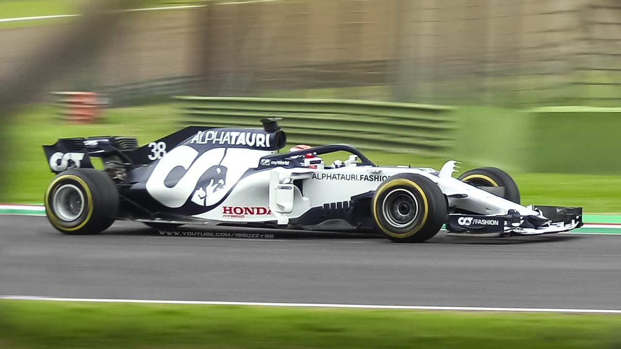 Yuki Tsunoda Testing for AlphaTauri at Imola Circuit w/ a Toro Rosso STR13 (November 2020)